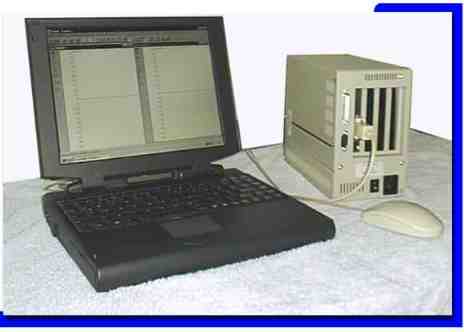 Notebook and Voltage/Current Clamp Interface